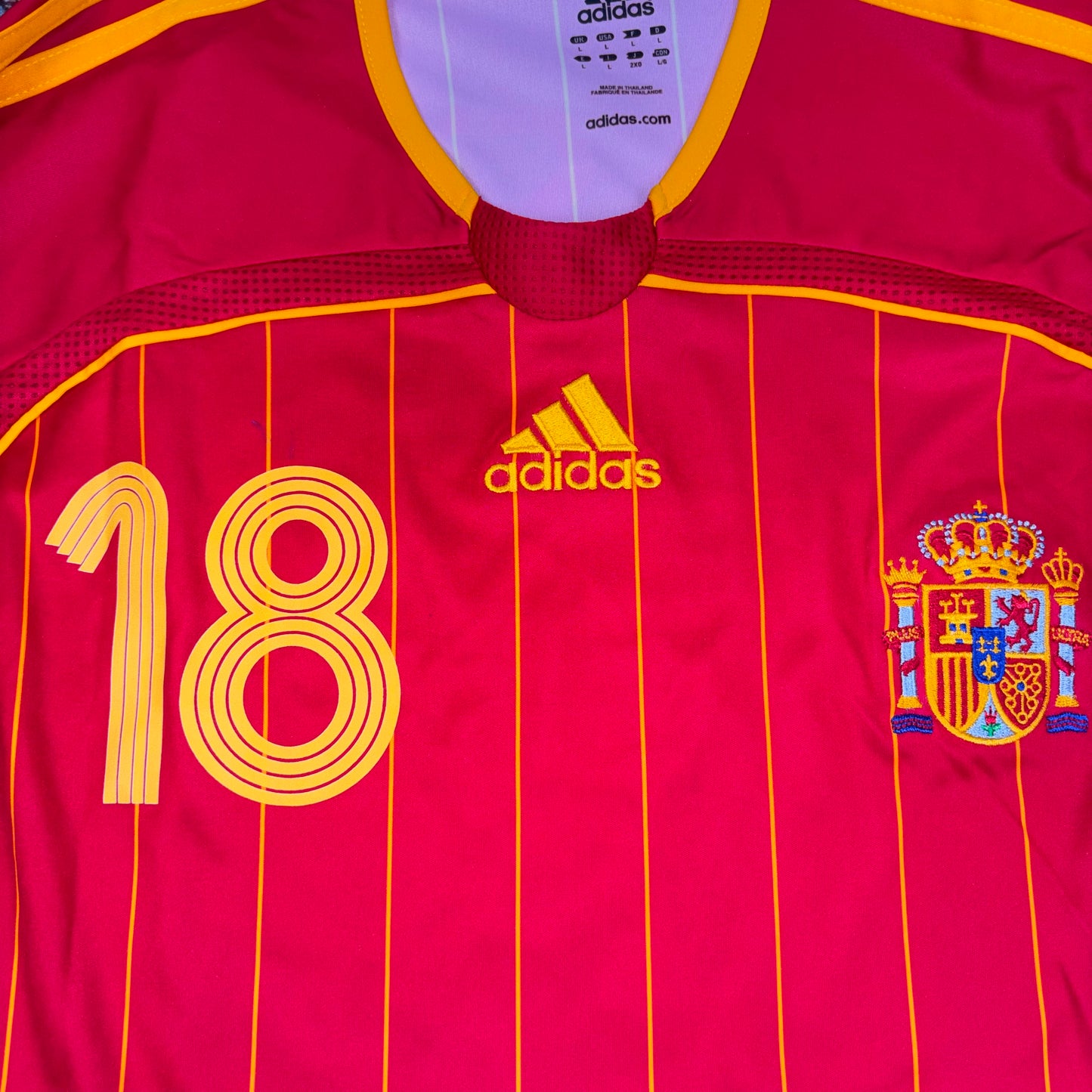 2006/07 Spain Home Shirt - Fabregas - L