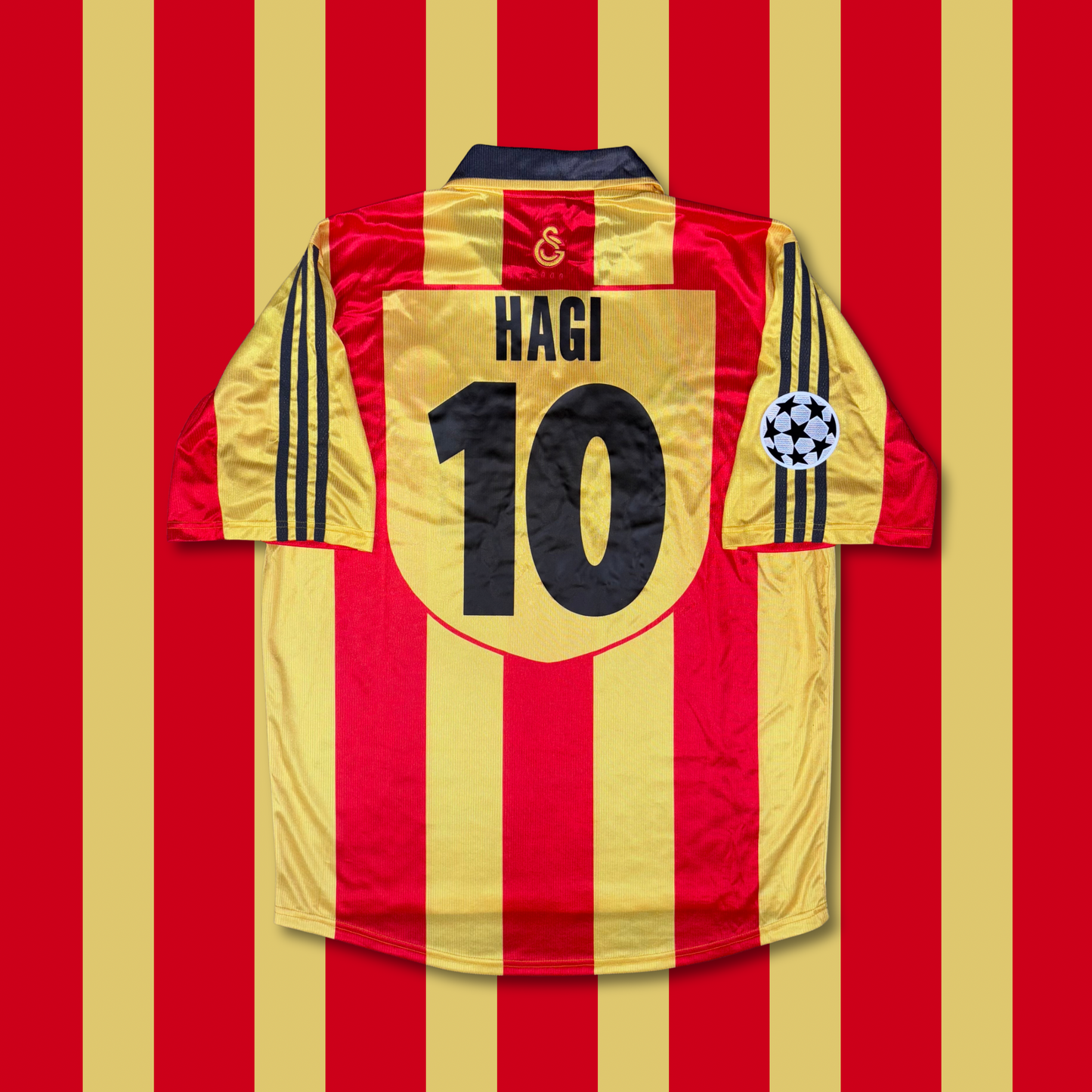 1998/99 Galatasaray Home Shirt - Hagi - M
