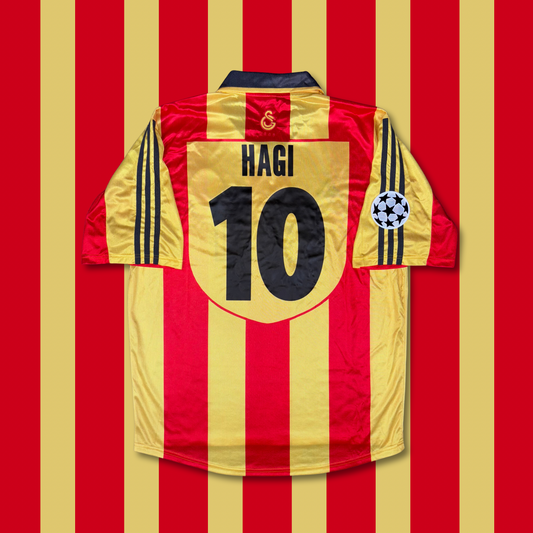 1998/99 Galatasaray Home Shirt - Hagi - M