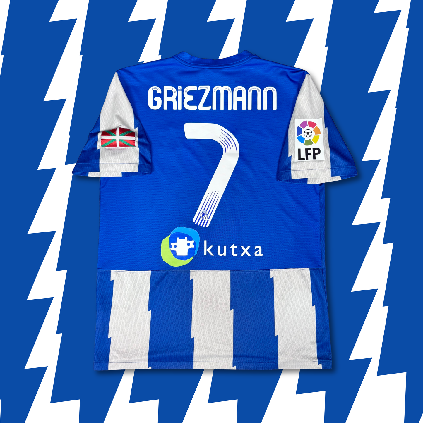 2011/12 Real Sociedad Home Shirt - Griezmann - L