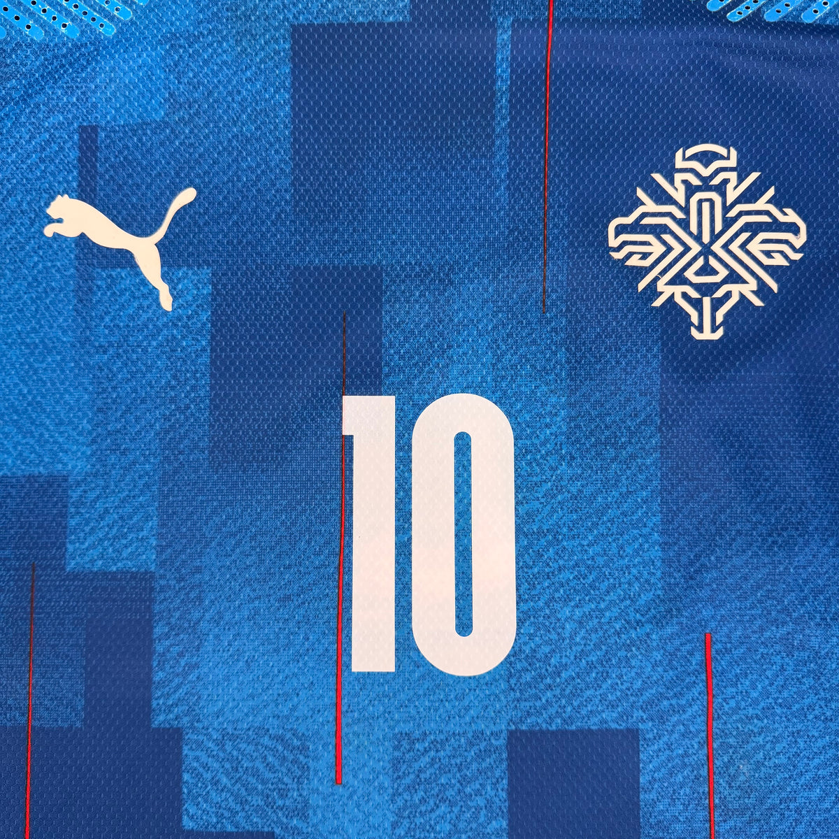 2020/21 Iceland Home Shirt - Player Issue - Sigurdsson - L