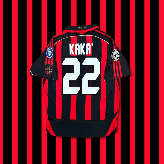 2006/07 AC Milan Home Shirt - Kaka - L