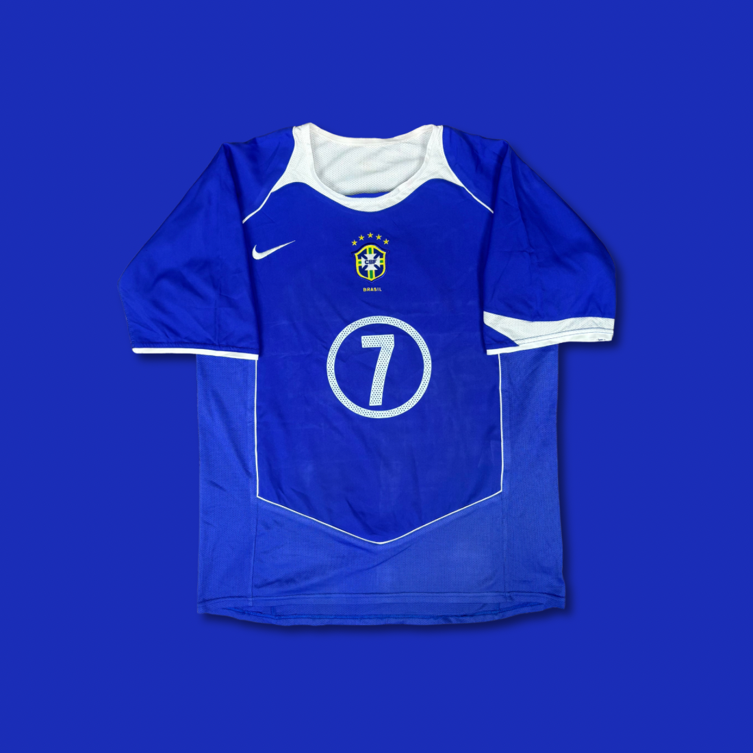 2004/05 Brazil Away Shirt - Ronaldinho - M