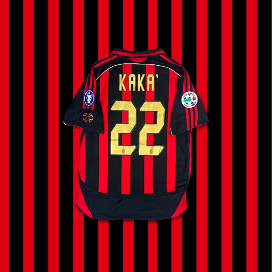 2006/07 AC Milan Home Shirt - Kaka - M