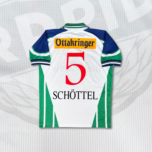 1998/99 Rapid Wien Home Shirt - Schottel - L