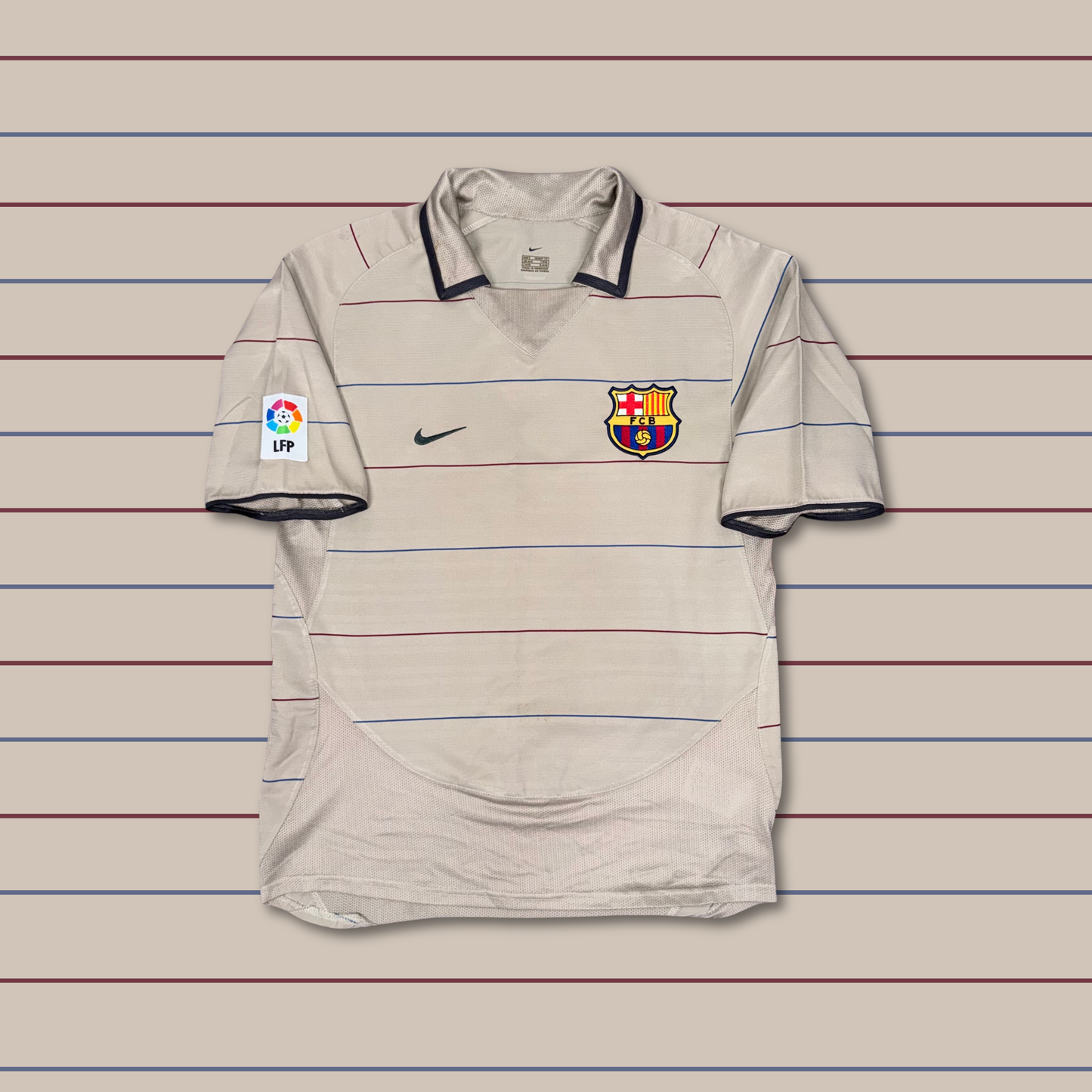 2003/04 Barcelona Away Shirt - Messi - S