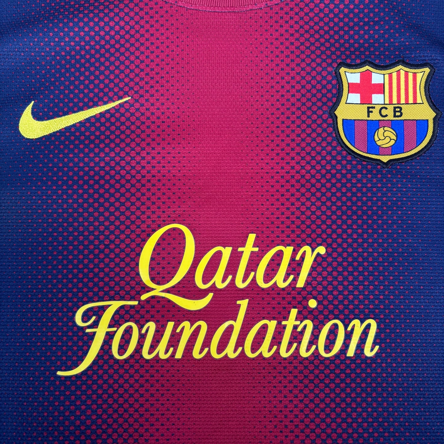 2012/13 Barcelona Home Shirt - Messi - M