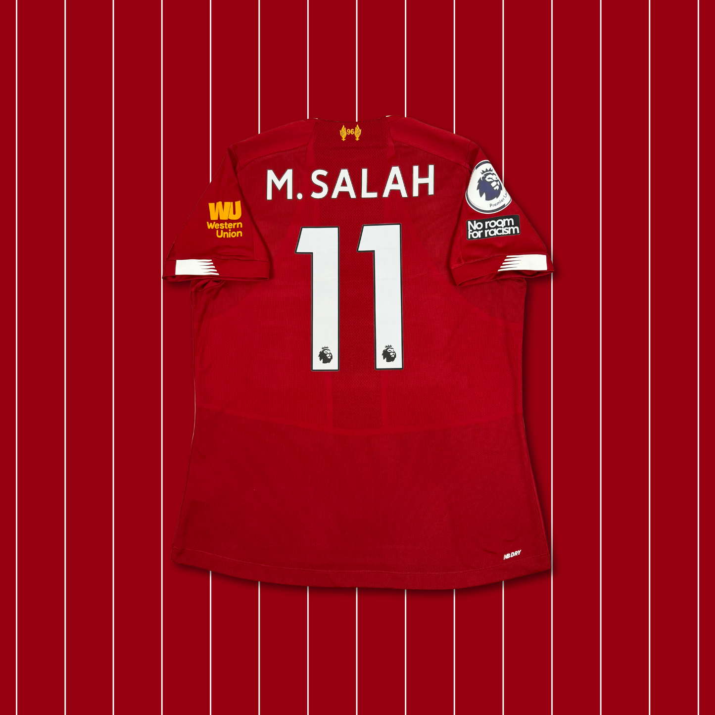 2019/20 Liverpool Home Shirt - Salah - M