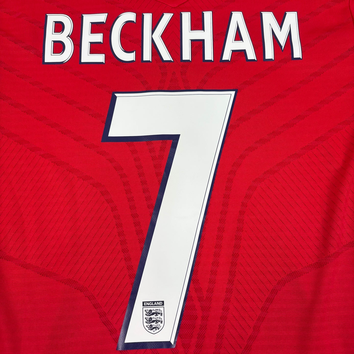 2008/09 England Away Shirt - Beckham - M