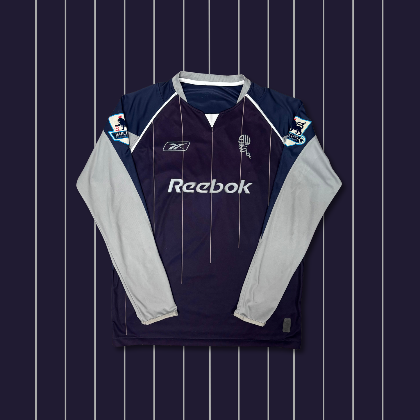 2004/05 Bolton Wandereres Away Longsleeve Shirt - Nakata - L