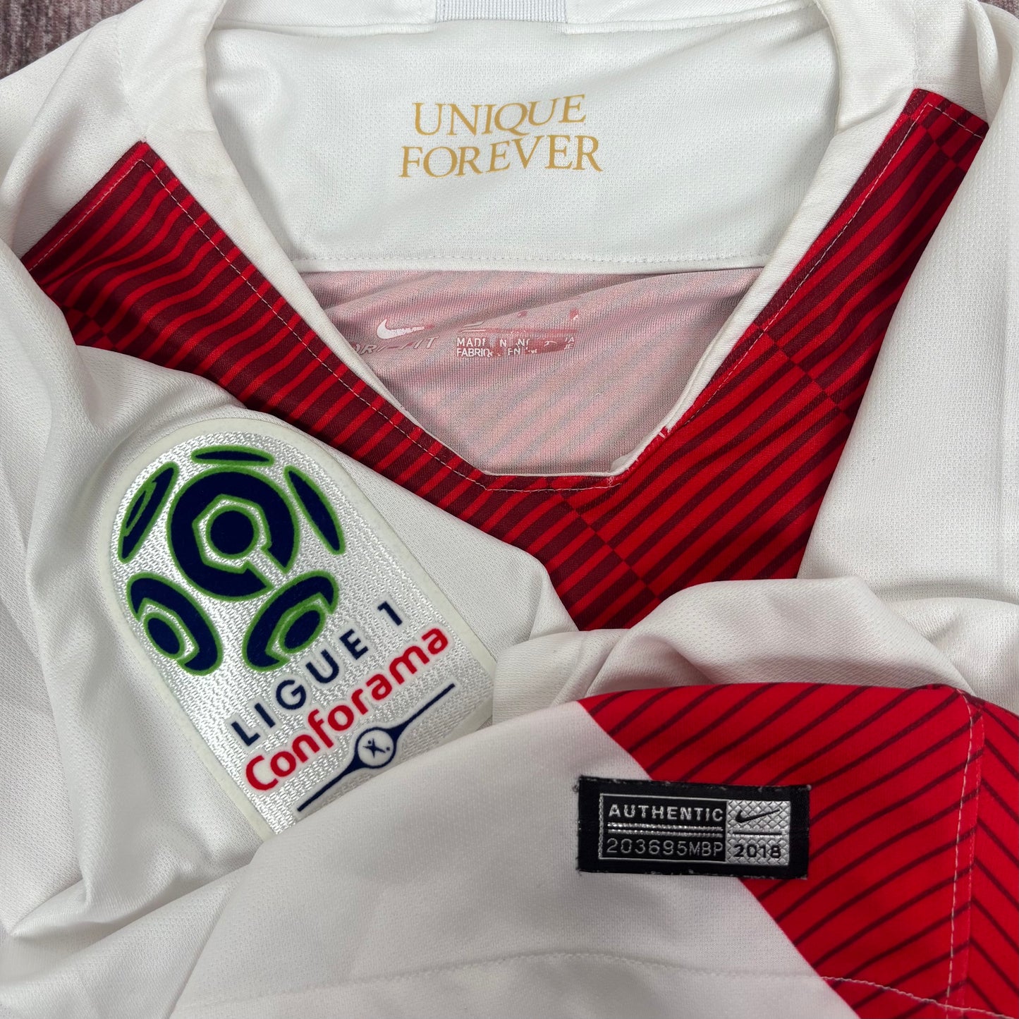 2018/19 AS Monaco Home Shirt - Fabregas - M