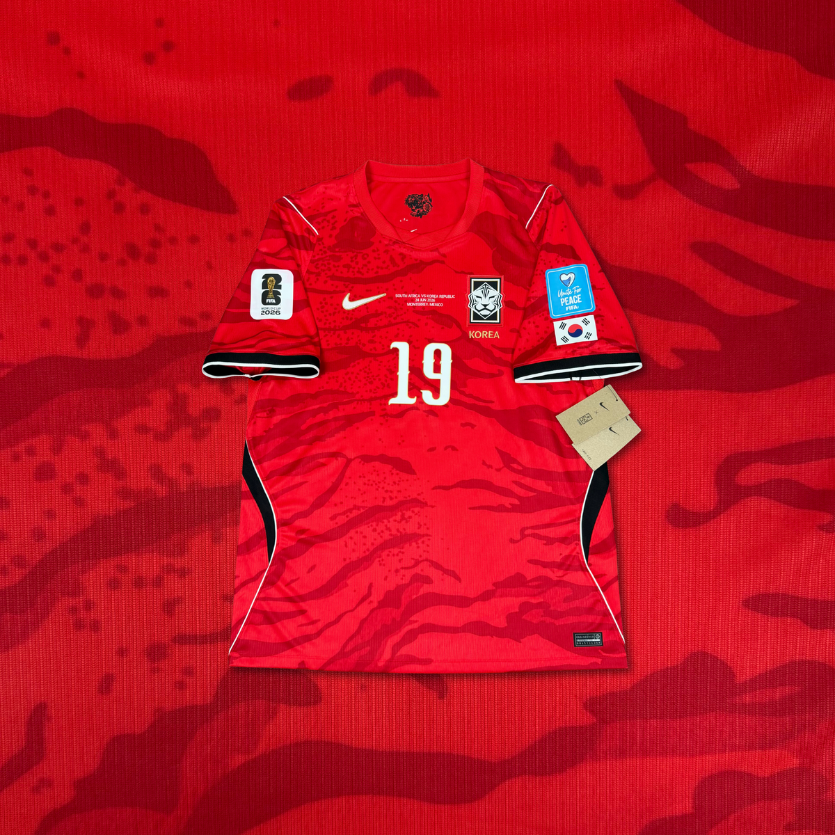2026/27 South Korea Home Shirt - Kang In - XXL - New with Tag
