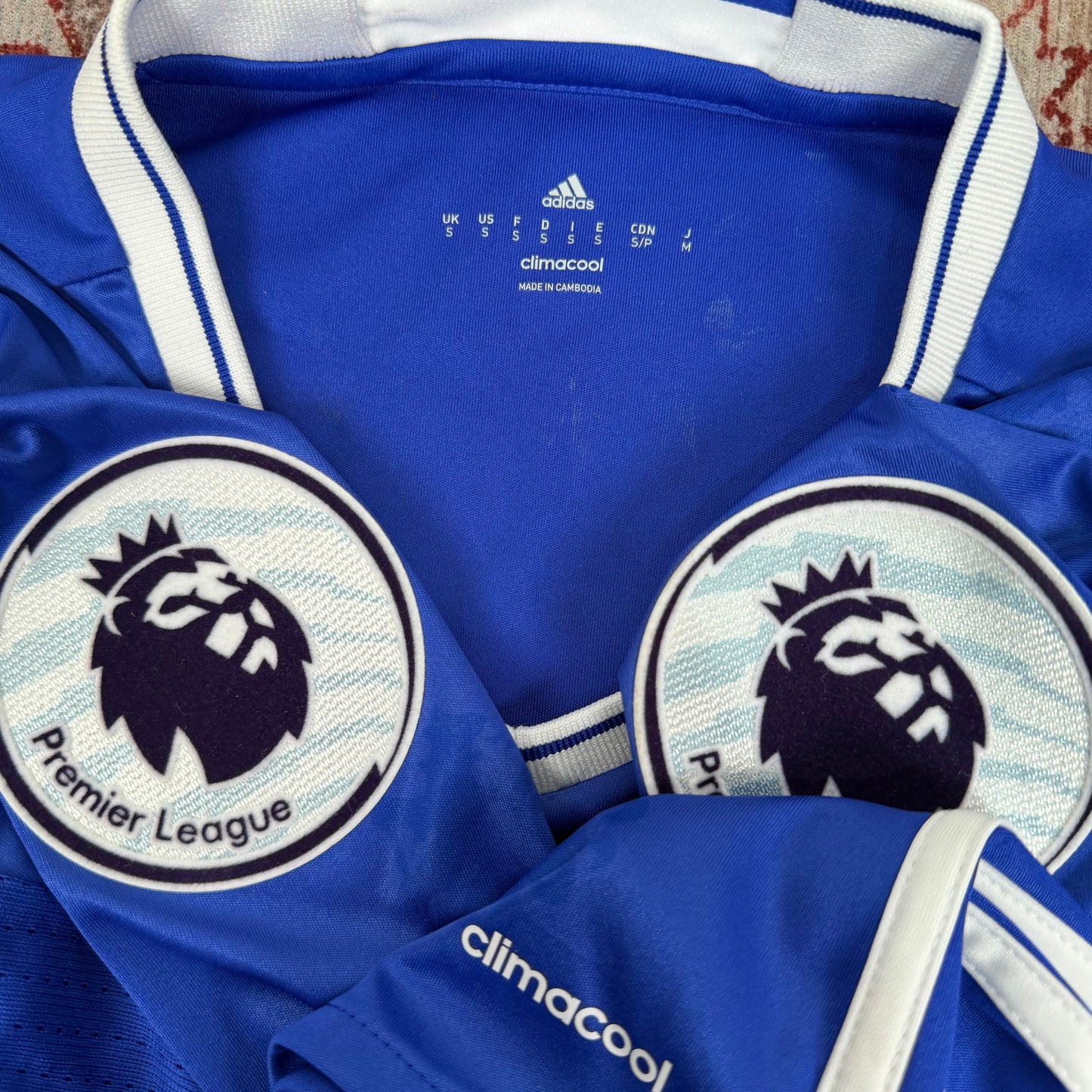 2016/17 Chelsea Home Longsleeve Shirt - Hazard - S