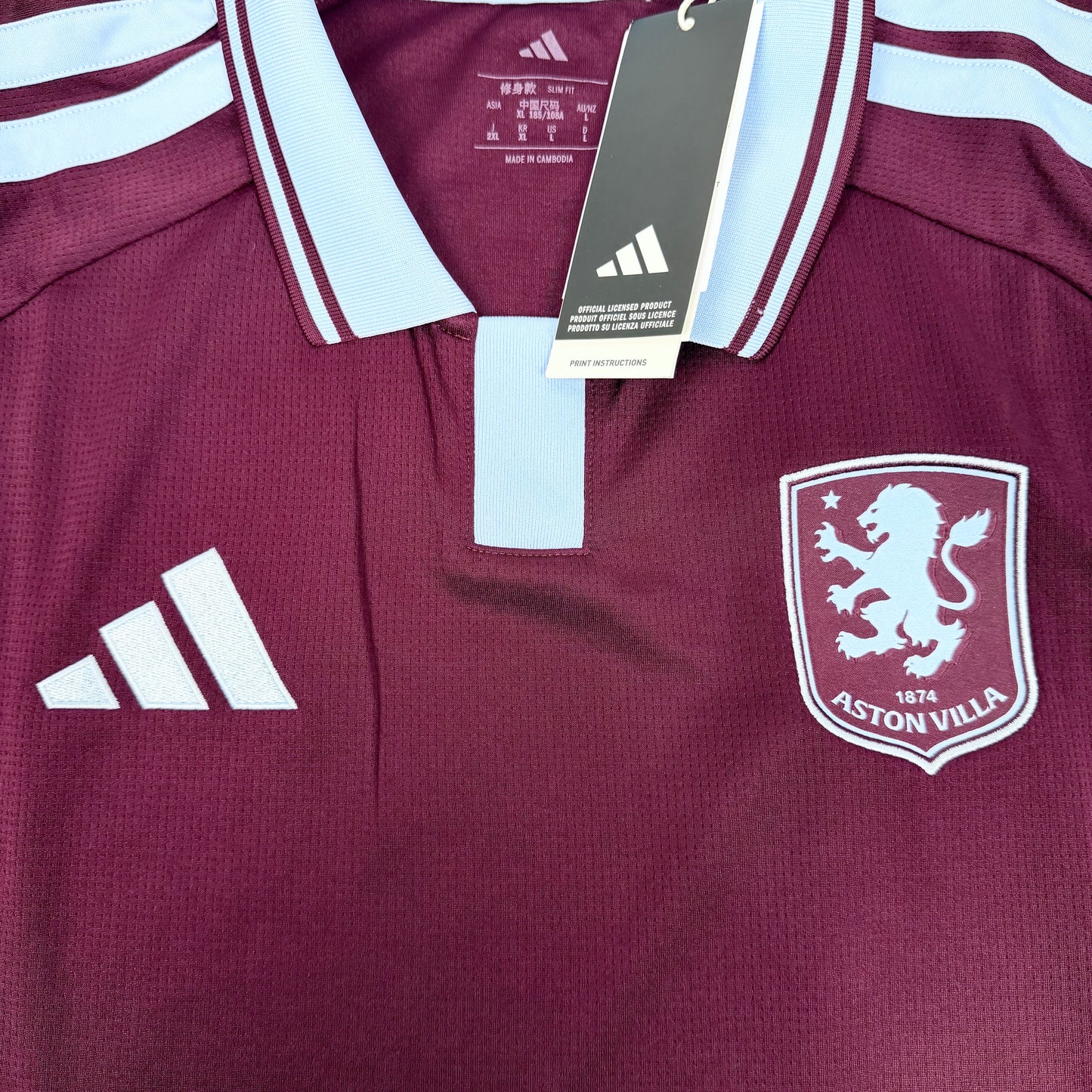 2026/27 Aston Villa Home Shirt - Garnacho - New with Tag - L
