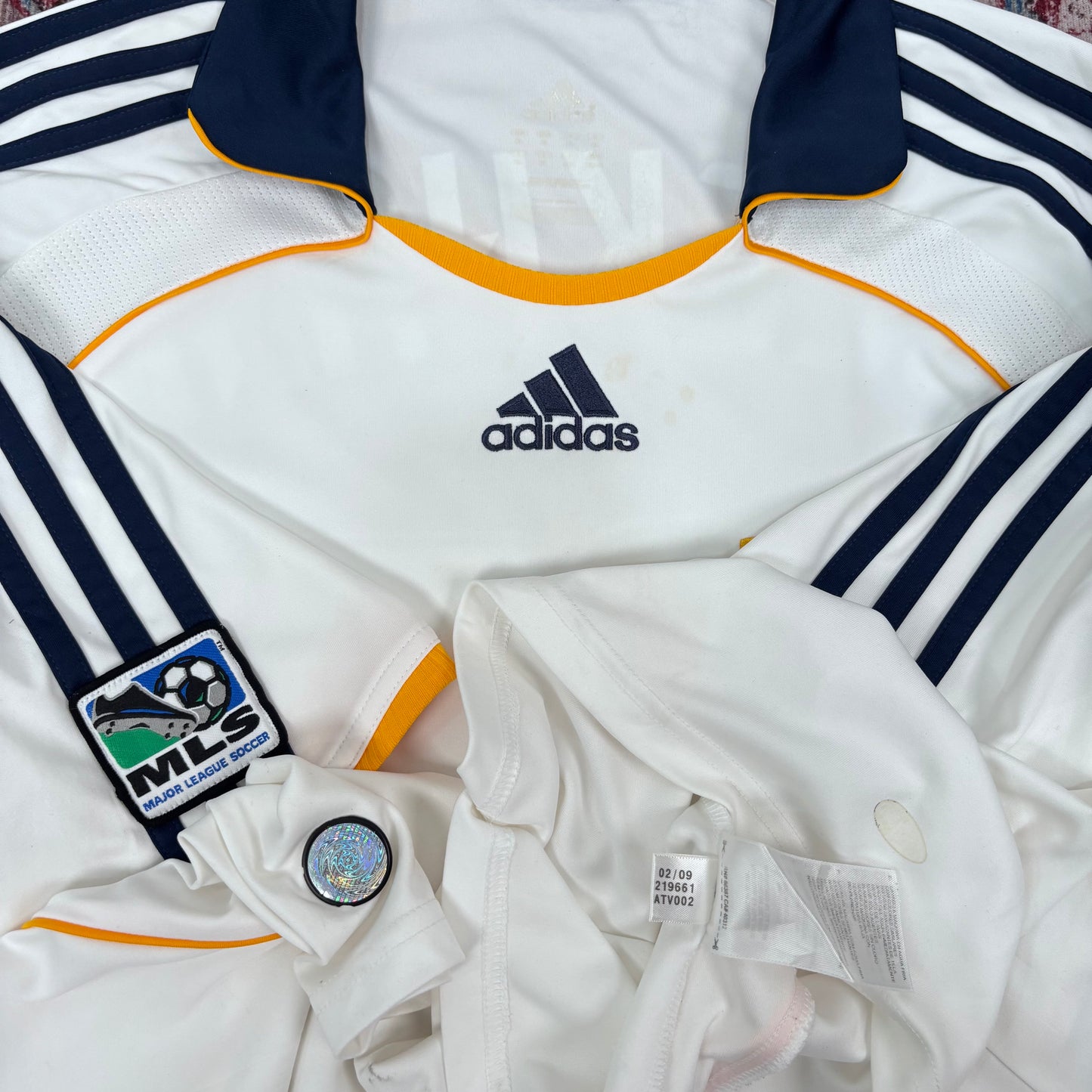 2008/09 LA Galaxy Home Shirt - Beckham - XL