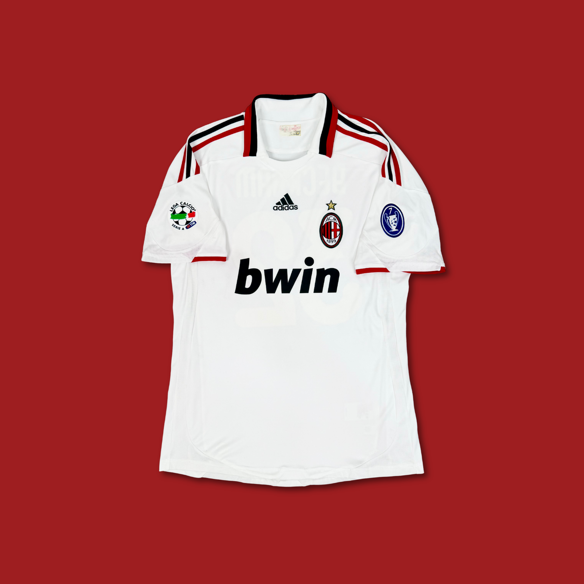 2009/10 AC Milan Away Shirt - Beckham - M