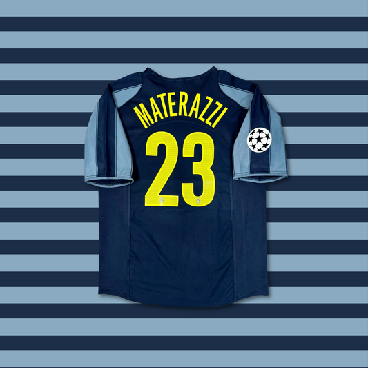 2004/05 Inter Milan Third Shirt - Materazzi - XL