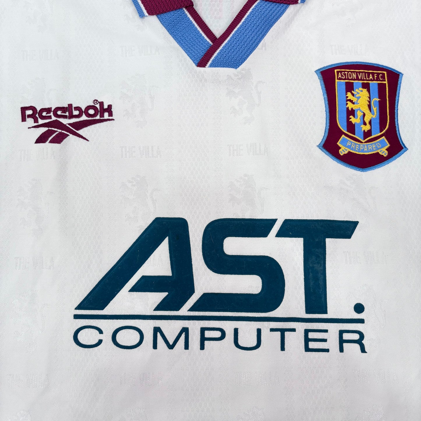 1996/97 Aston Villa Away Shirt - Yorke - M