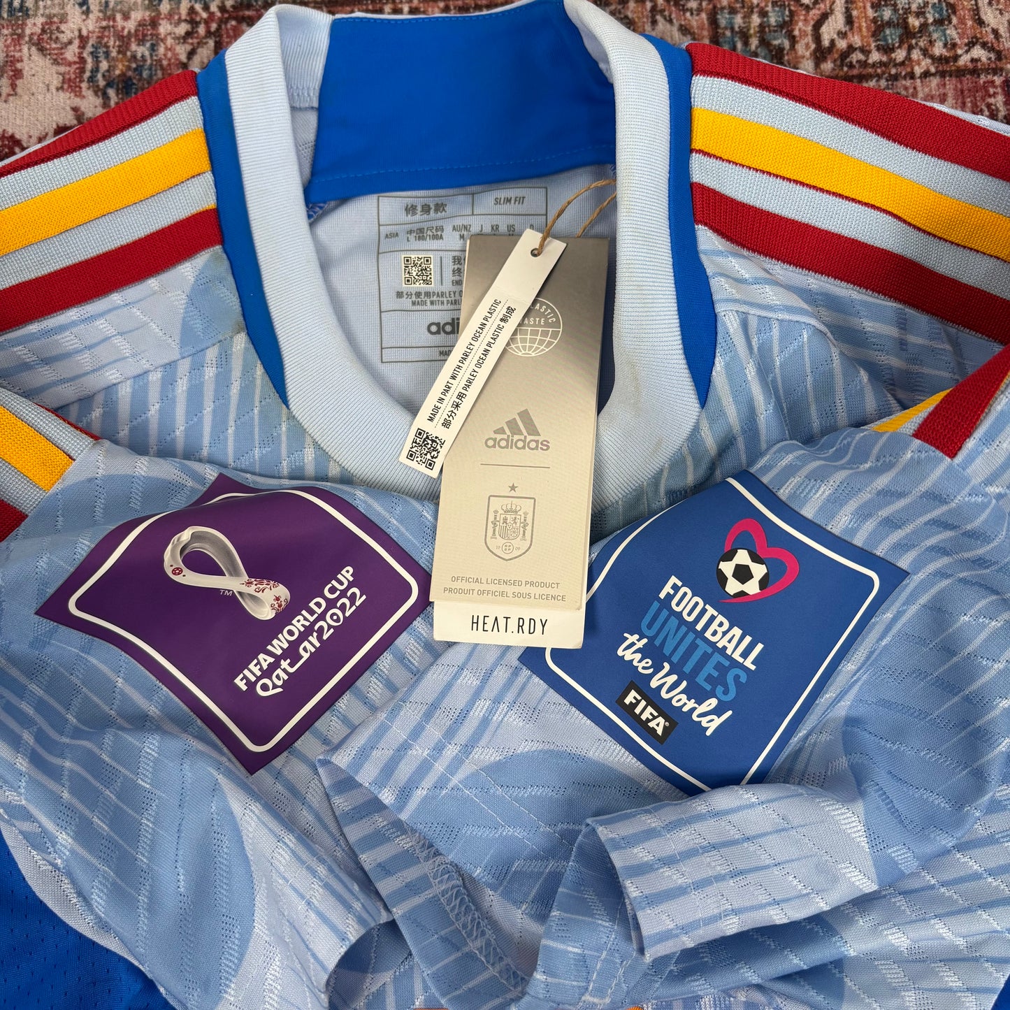 2022/23 Spain Away Shirt -  Player Issue - Gavi - L - New with Tag