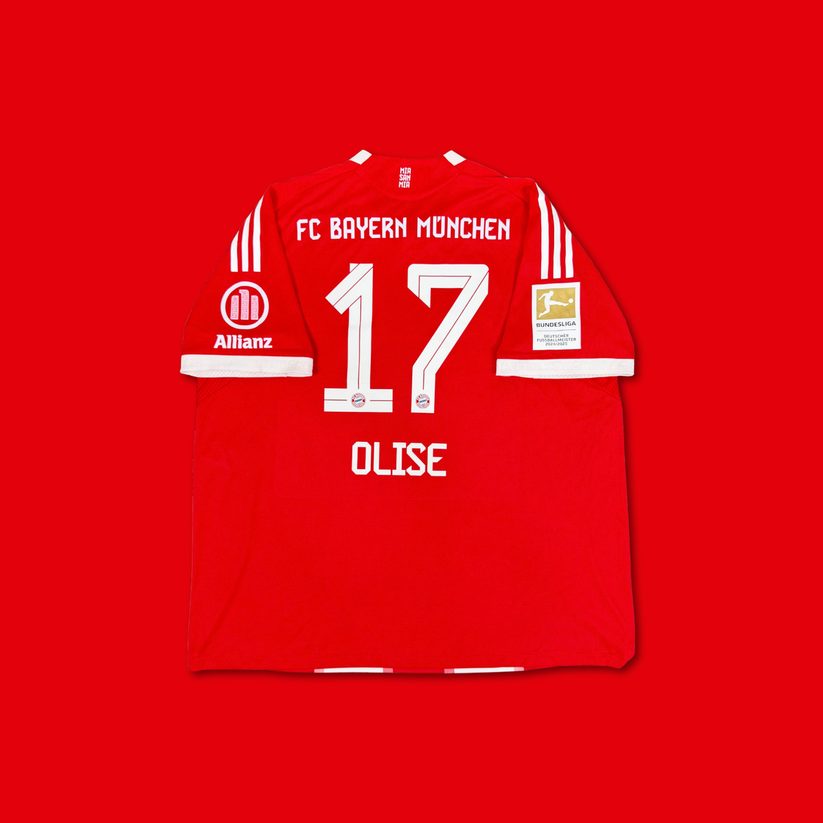 2025/26 Bayern Munich Home Shirt - Player Issue - Olise - XXL