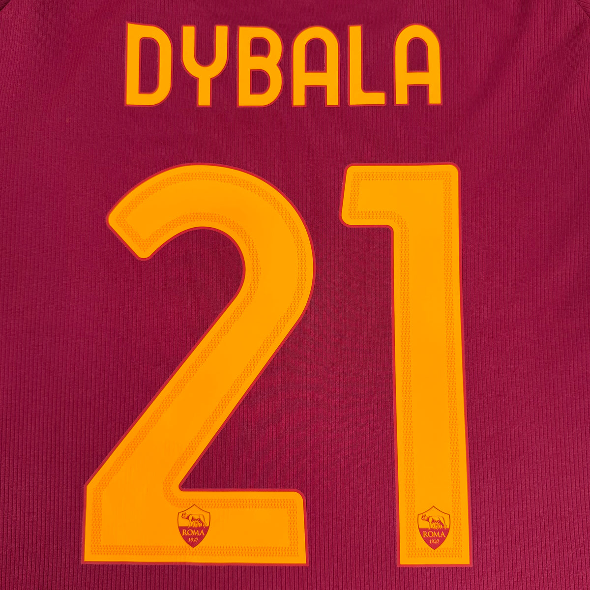 2025/26 AS Roma Home Shirt - Dybala - New with Tag - L