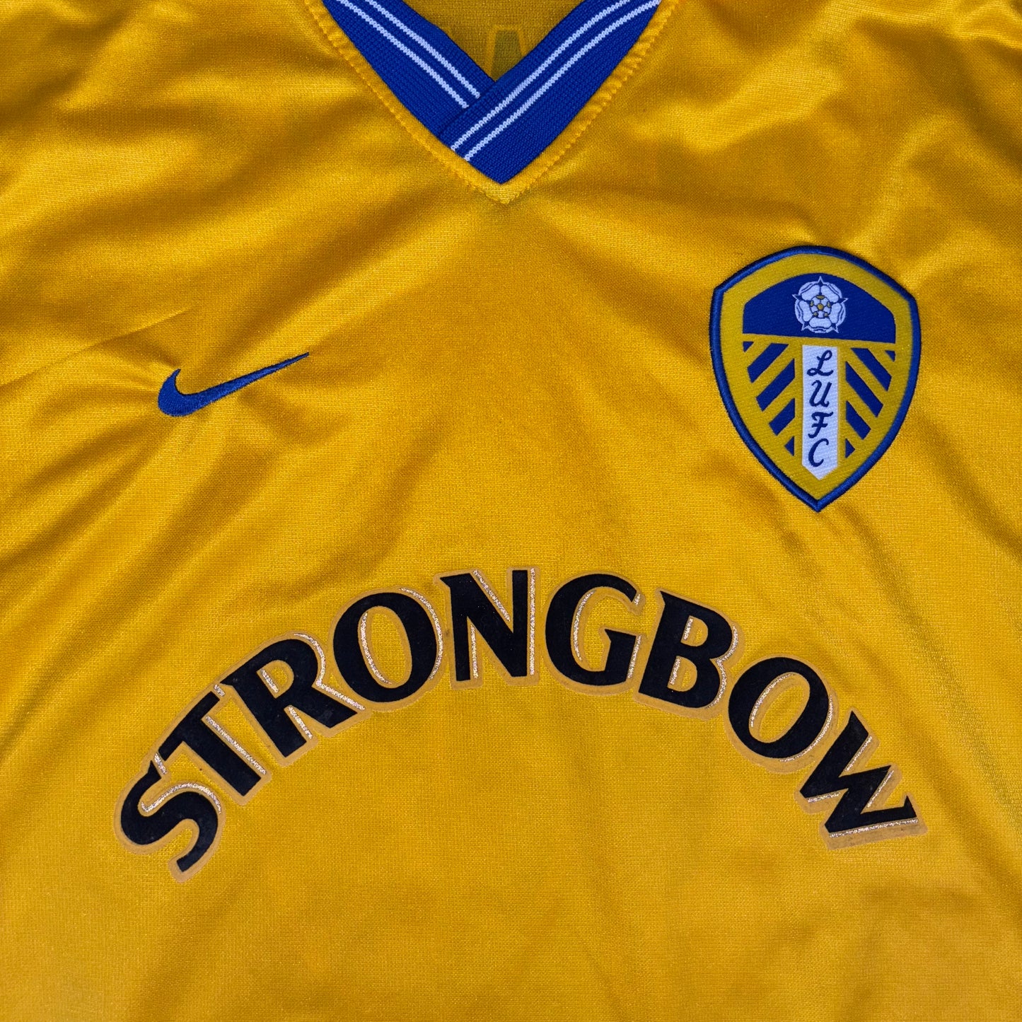 2000/01 Leeds United Away Longsleeve Shirt - Kewell - XL