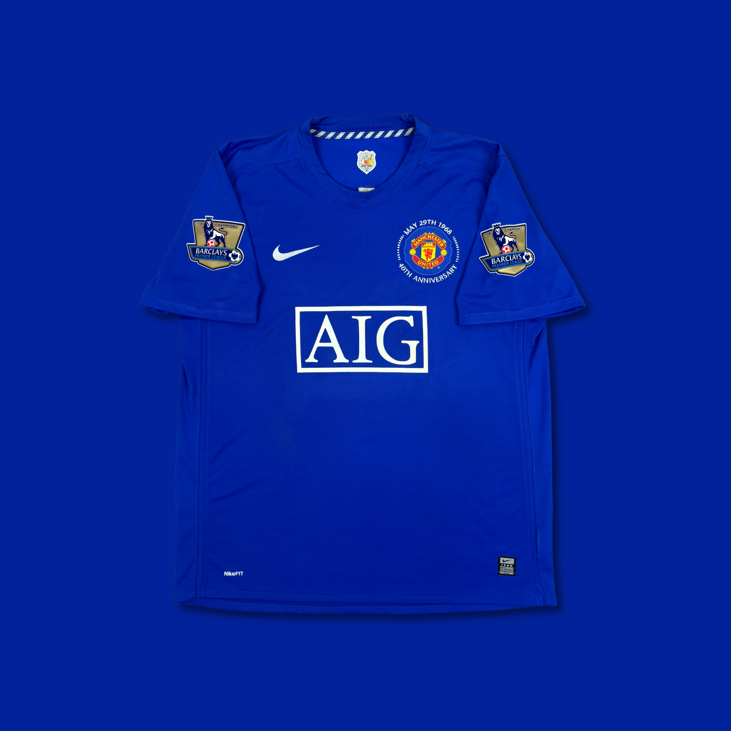 2008/09 Manchester United Third Shirr - Cristiano Ronaldo - XL