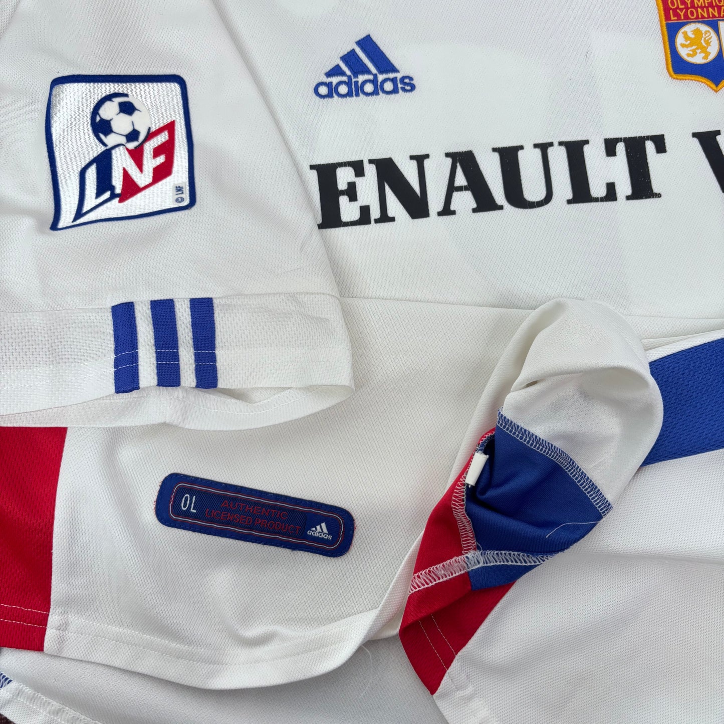 2001/02 Olympique Lyon Home Shirt - Juninho - XL