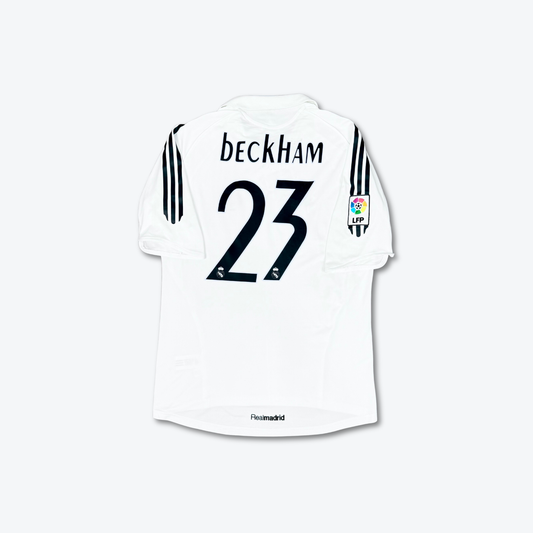 2005/06 Real Madrid Home Shirt - Beckham - M