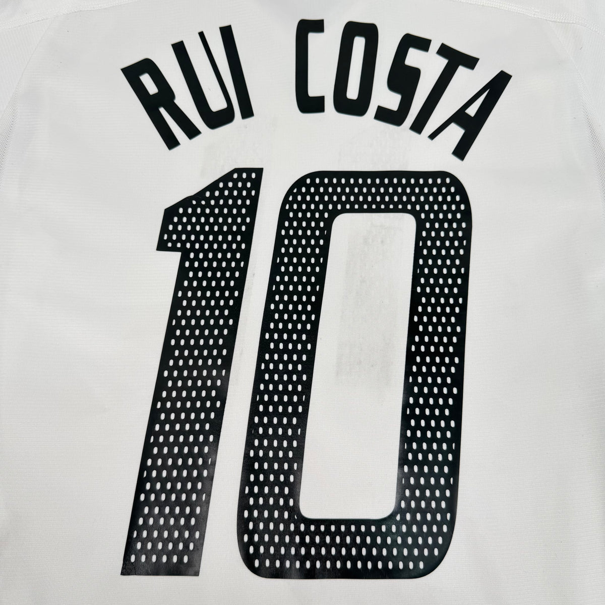 2003/04 AC Milan Away Longsleeve Shirt - Player Issue - Rui Costa - S