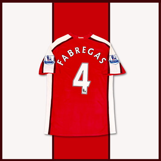 2008/09 Arsenal Home Shirt - Fabregas - M