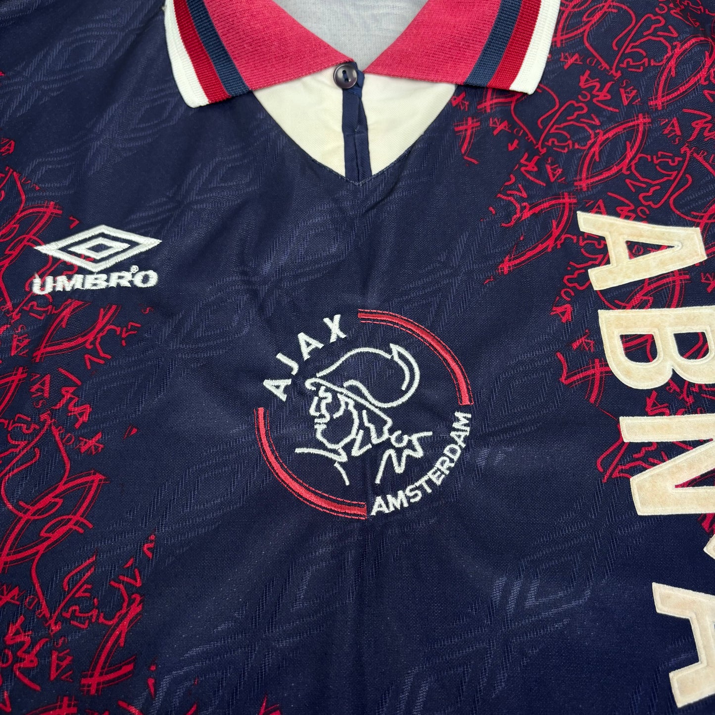 1994/95 Ajax Amsterdam Away Shirt - Frank Rijkaard - M