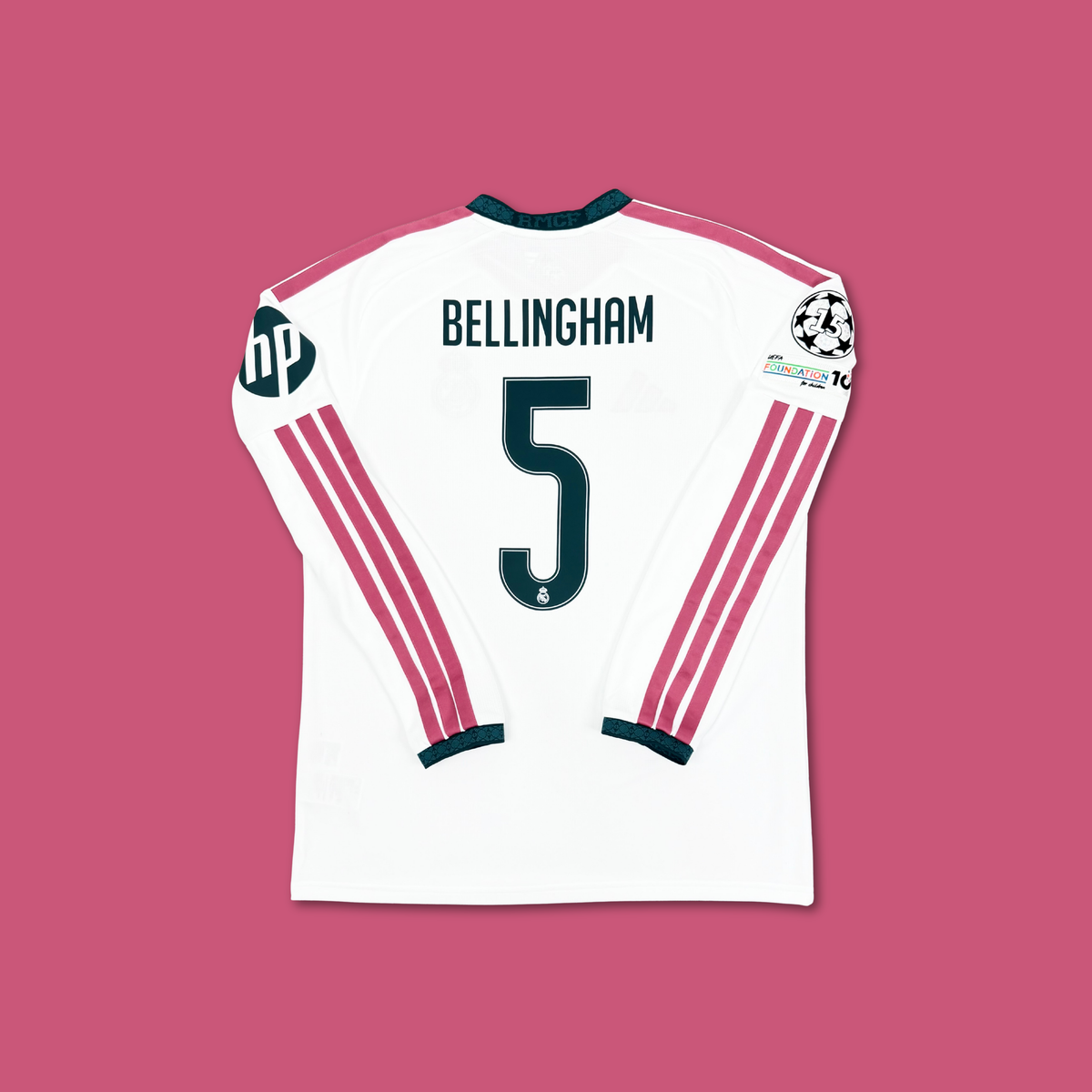 2026/27 Real Madrid Home Longsleeve Shirt - Bellngham - New with Tag - L