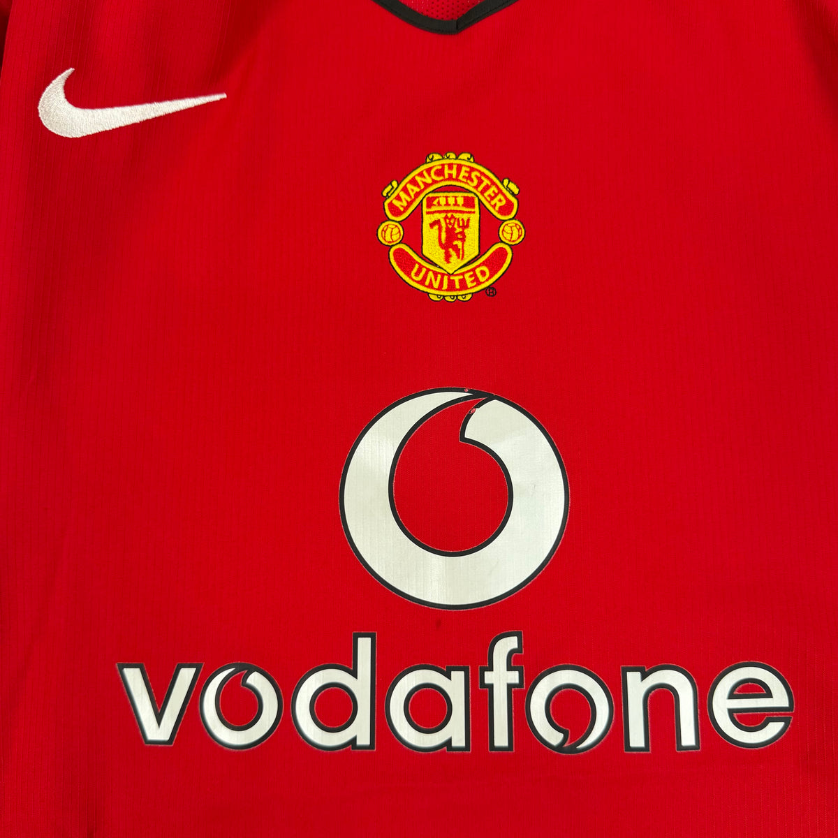 2005/06 Manchester United Home Shirt - Ji Sung Park - XL