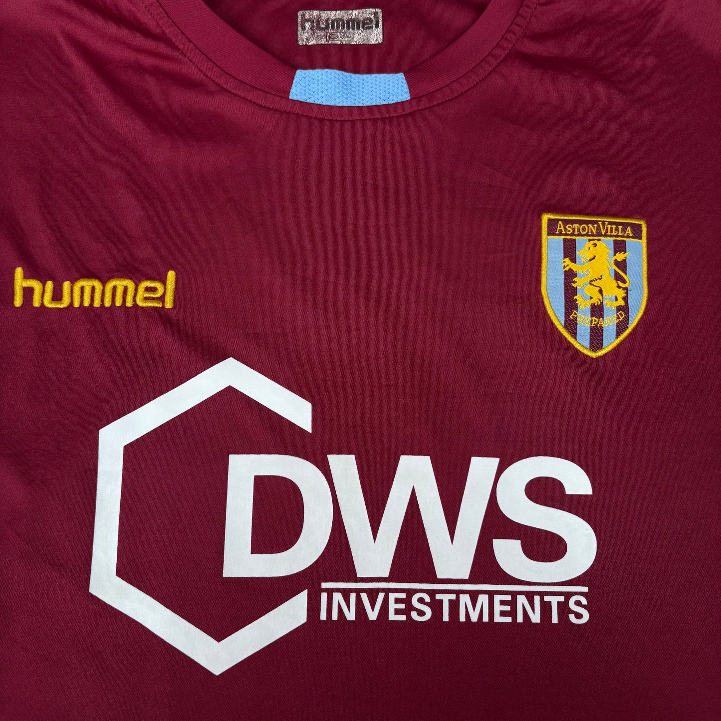 2005/06 Aston Villa Home Longsleeve Shirt - Milner - L