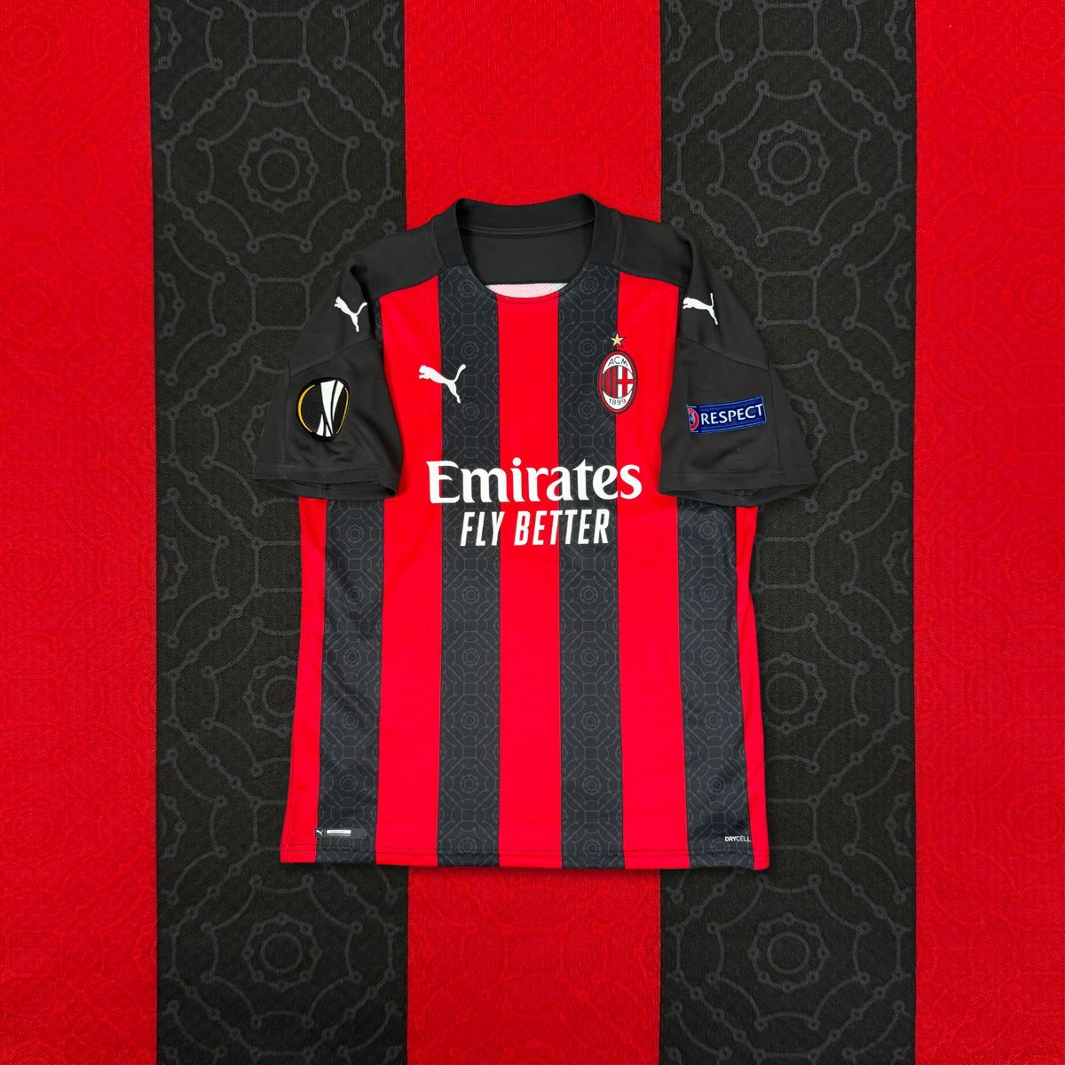 2020/21 AC Milan Home Shirt - Leao - L