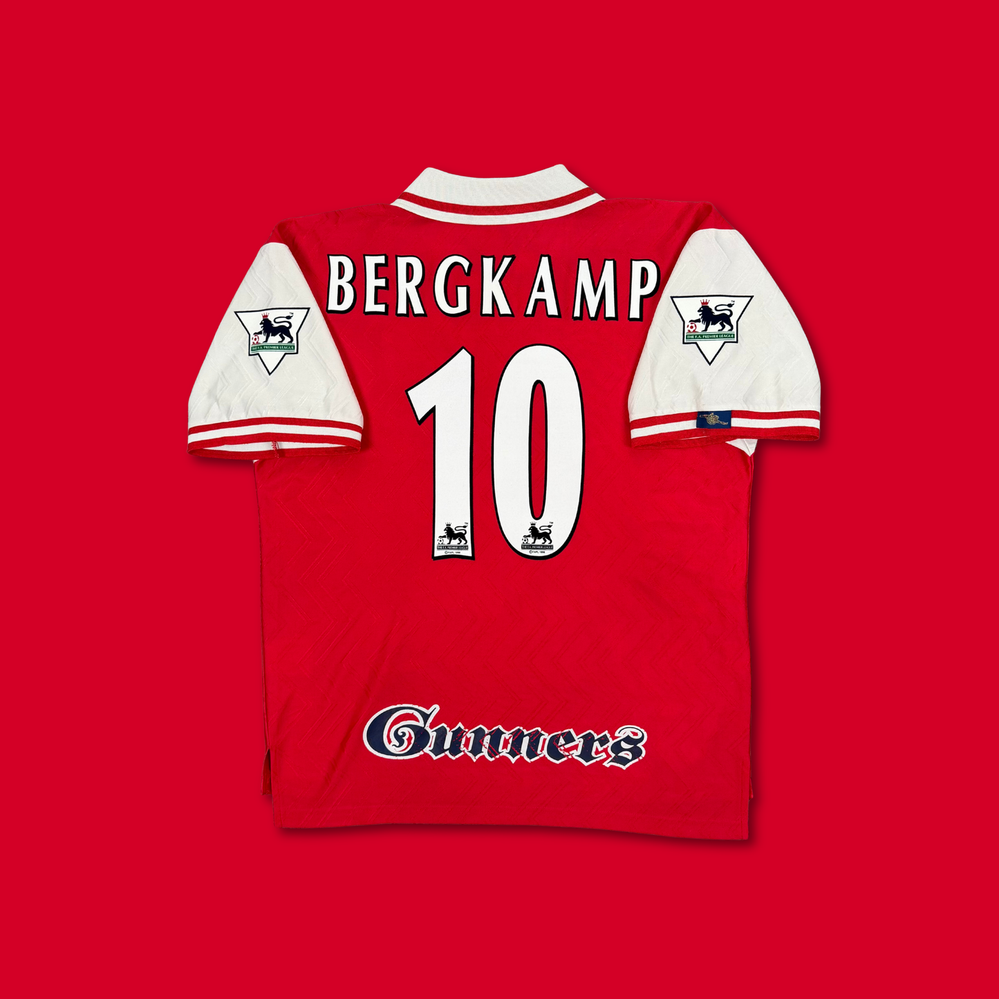 1996/97 Arsenal Home Shirt - Bergkamp - XL