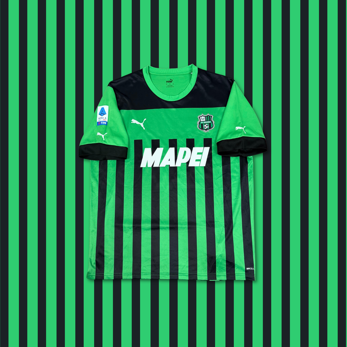 2022/23 US Sassuolo Home Shirt - Lopez - XL