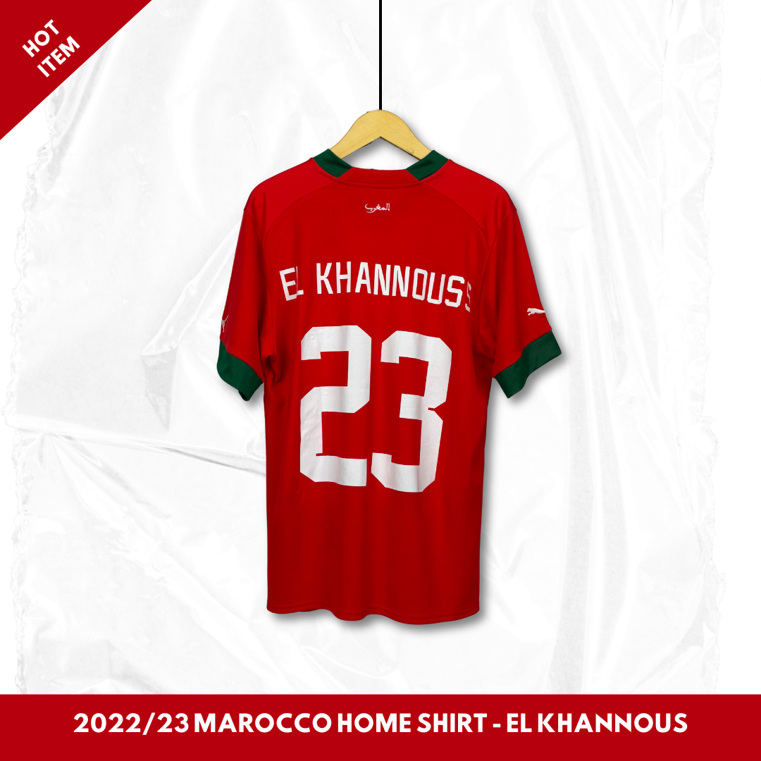 2022/23 Marocco Home Shirt - El Khannous