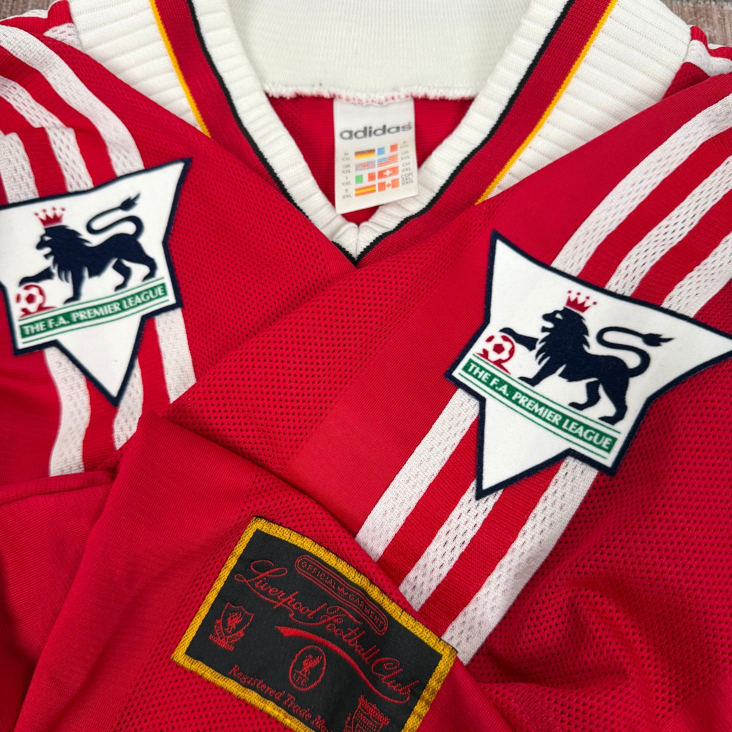 1995/96 Liverpool Home Shirt  - Fowler - XXL
