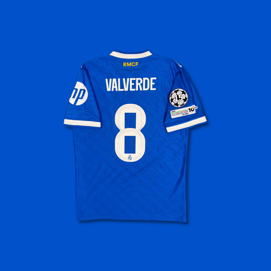 2025/26 Real Madrid Third Shirt - Player Issue - Valverde - M