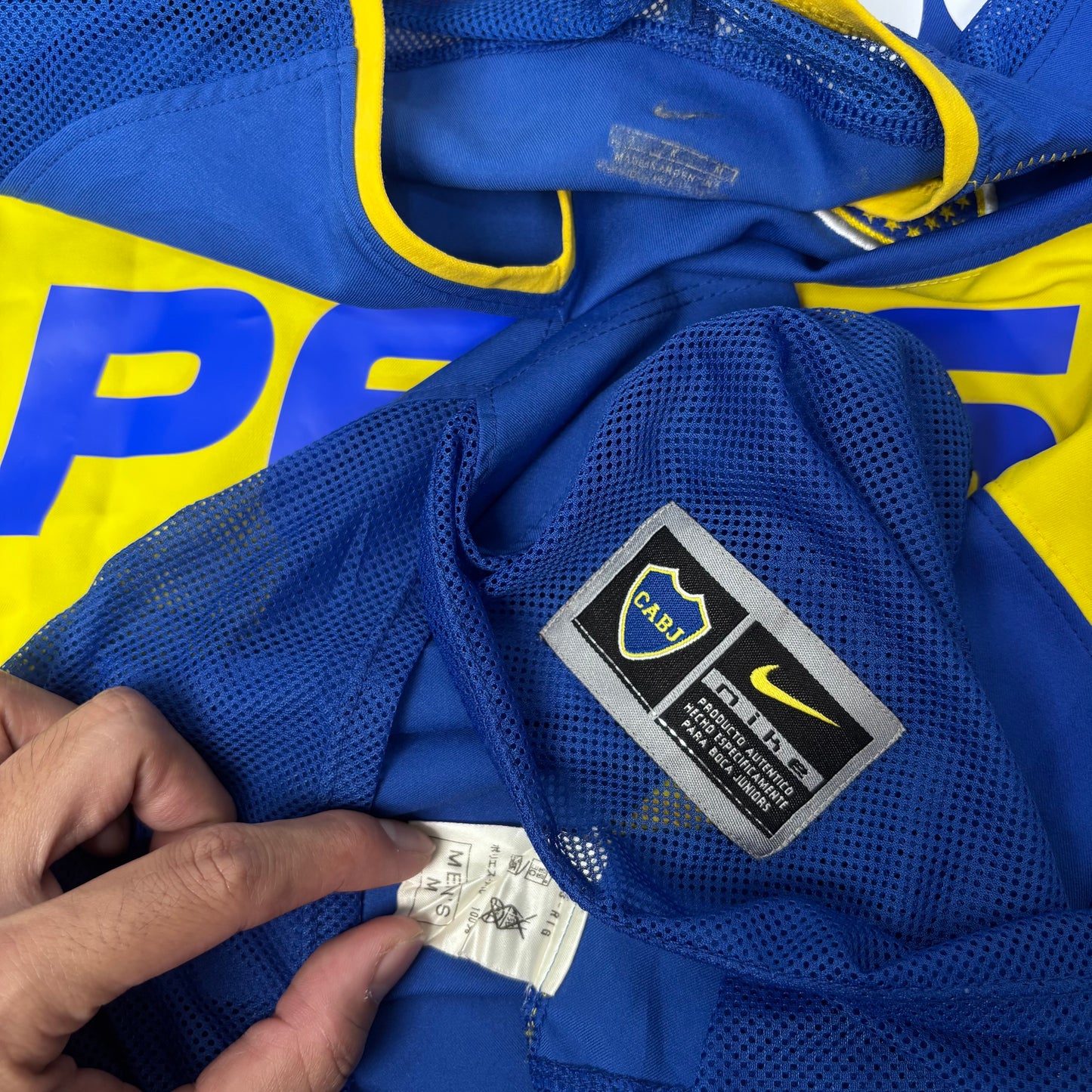 2003/04 Boca Juniors Home Shirt - Tevez - M