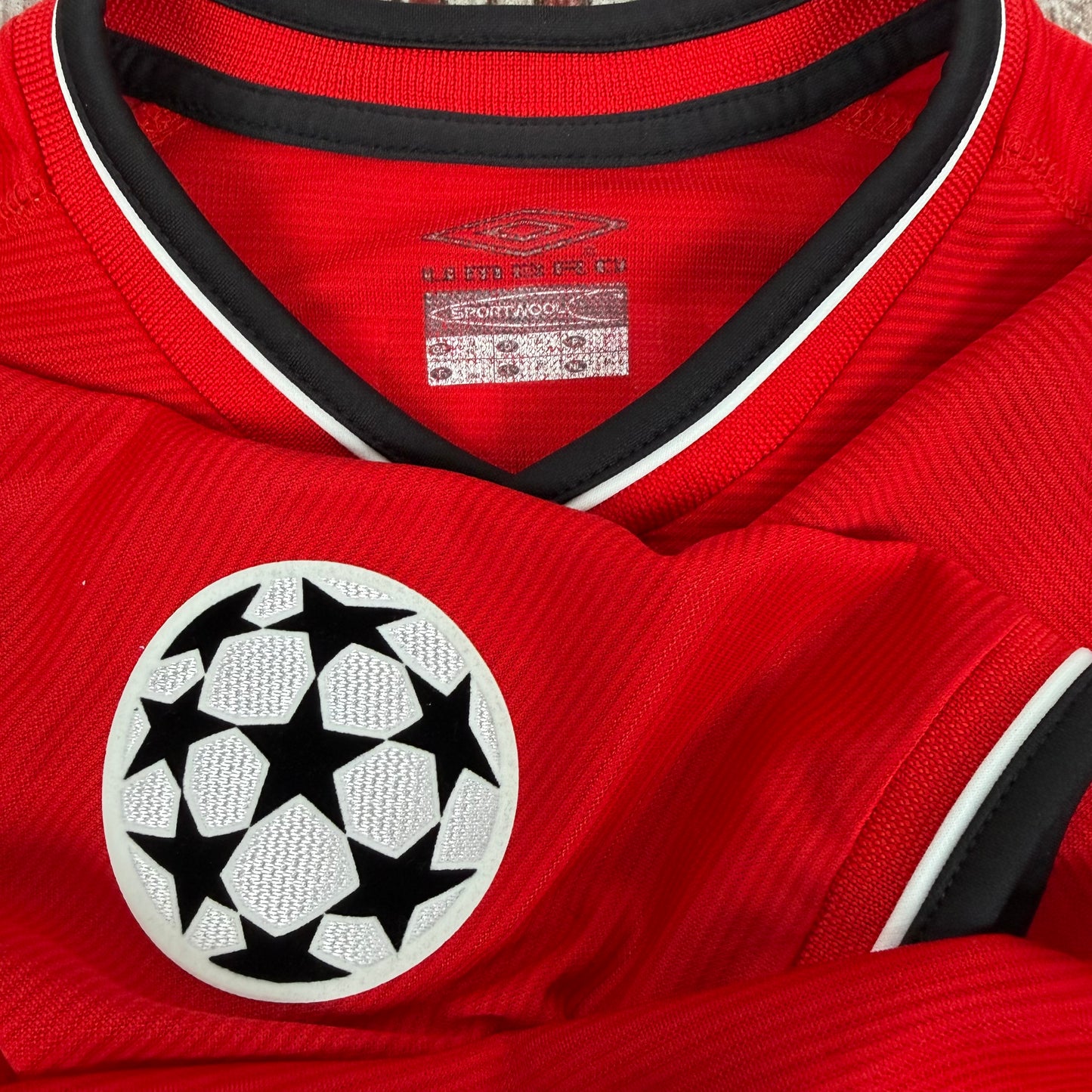 2000/01 Manchester United Home Shirt - Beckham - M
