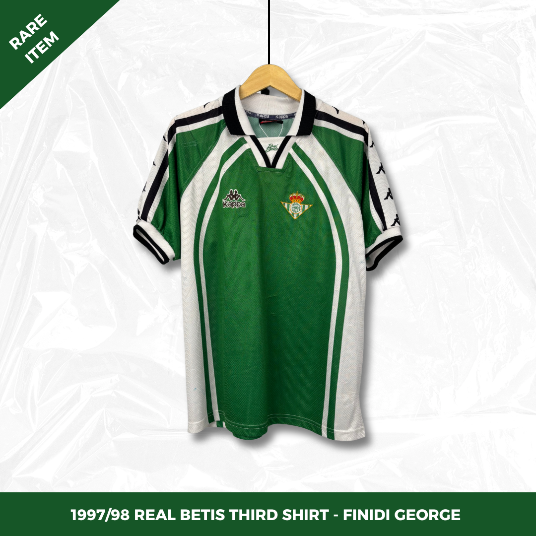 1998/99 Real Betis Third Shirt - Finidi