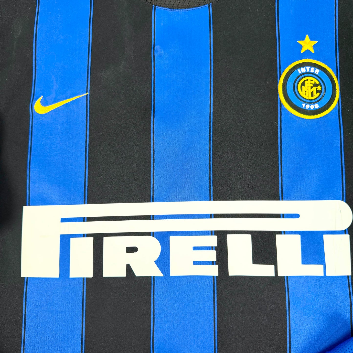2003/04 Inter Milan Home Shirt - Adriano - L