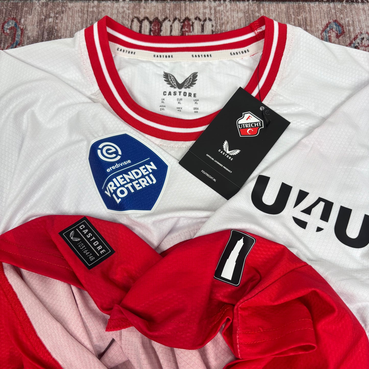 2024/25 FC Utrecht Home Shirt - Ole Romeny - XL - New with Tag