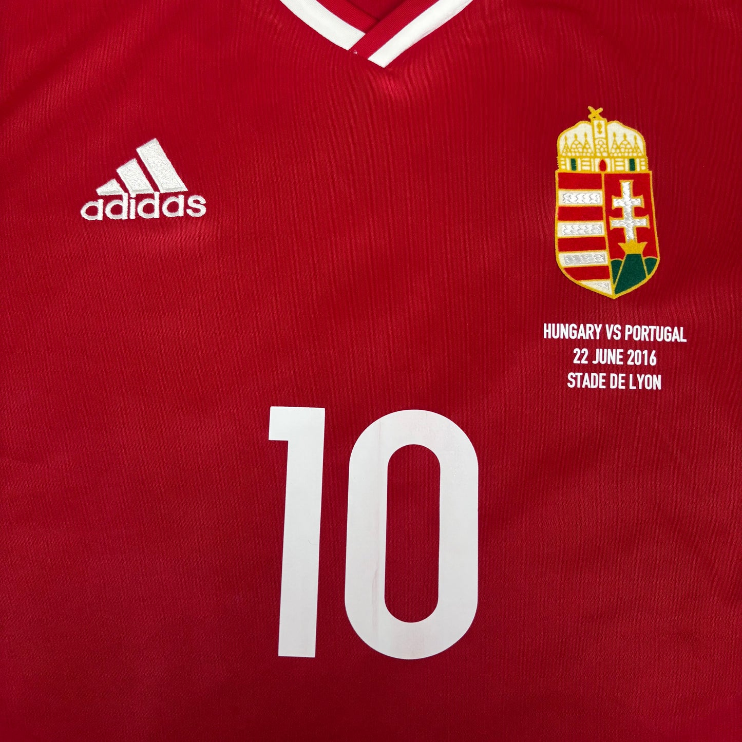2016/17 Hungary Home Shirt - Gera - XL