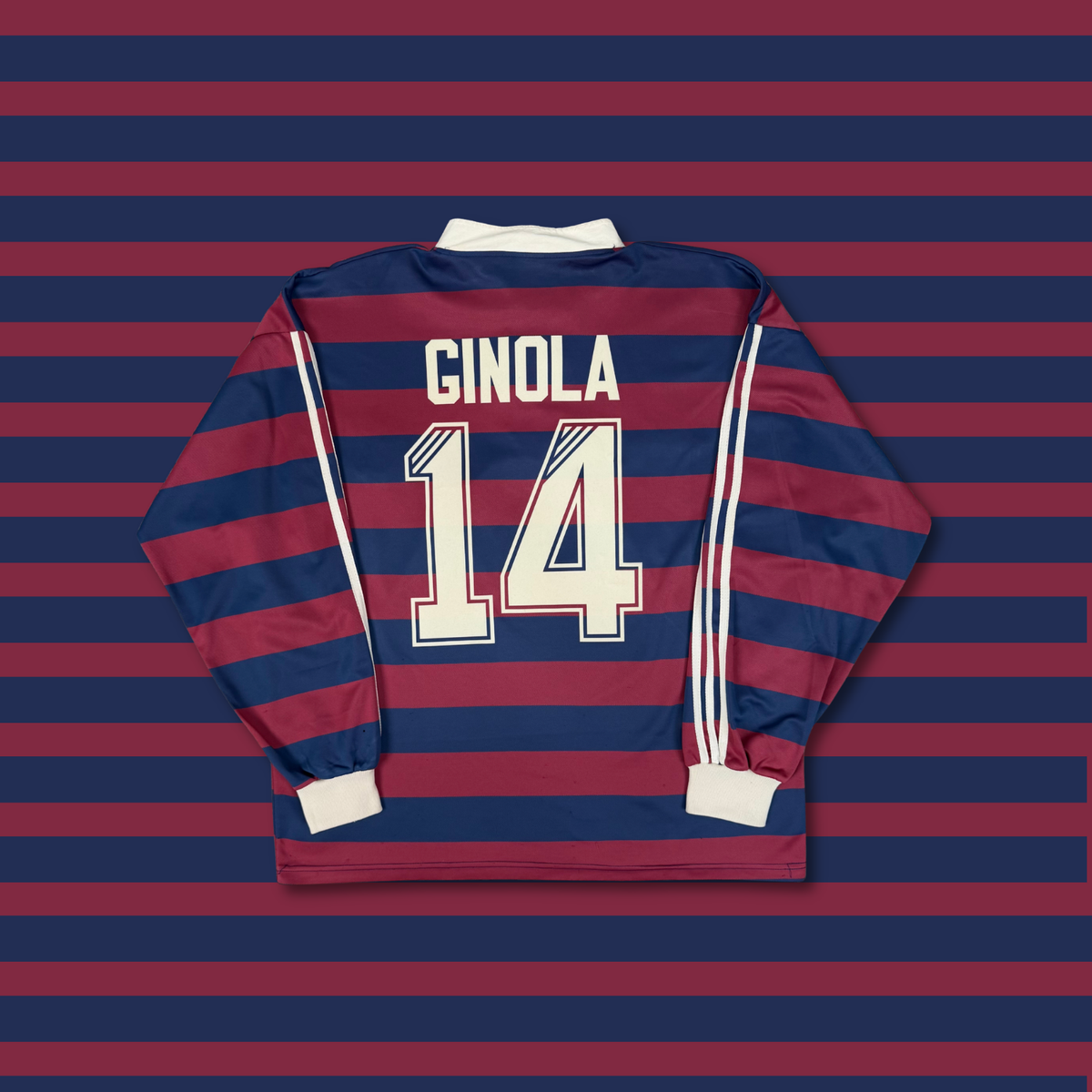 1995/96 Newcastle Away Longsleeve Shirt - Ginola - XL