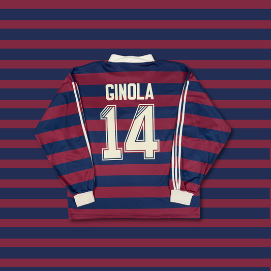 1995/96 Newcastle Away Longsleeve Shirt - Ginola - XL