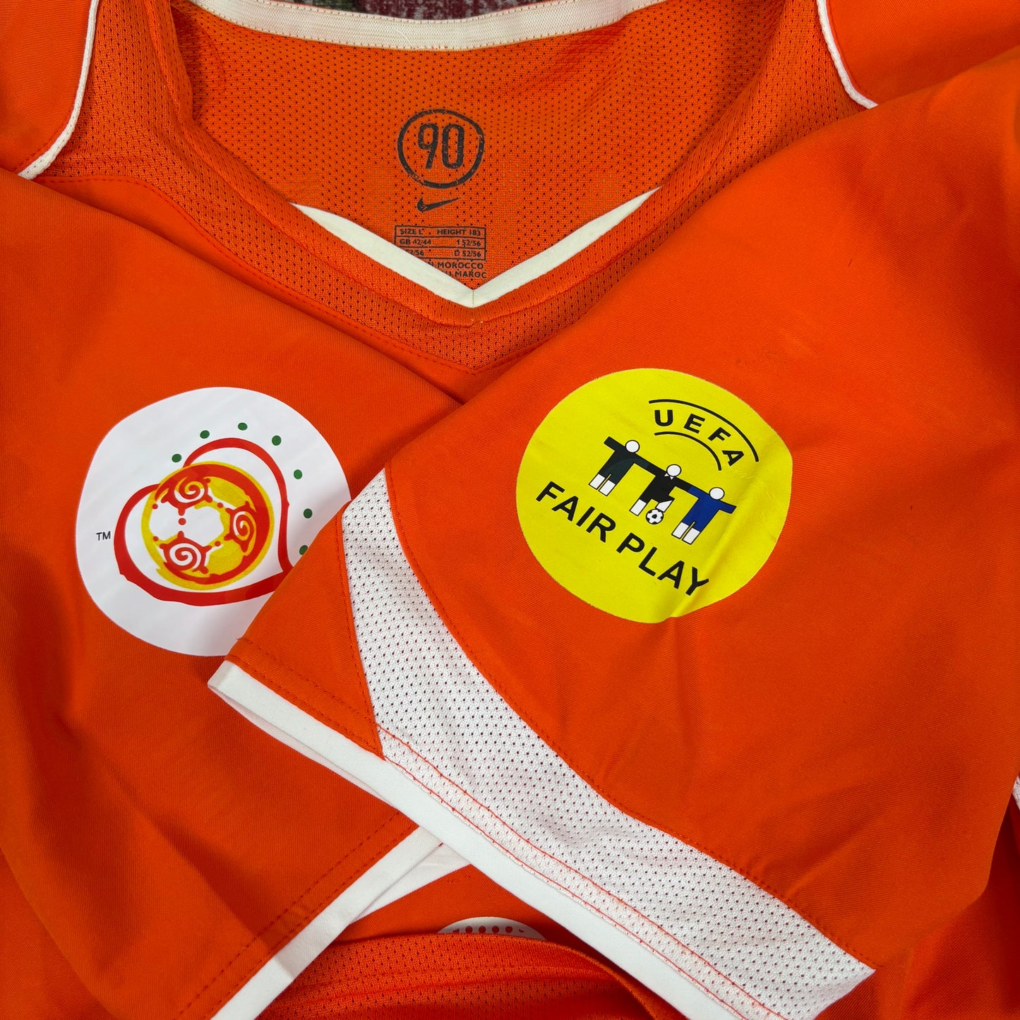 2004/05 Netherlands Home Shirt - Davids - L